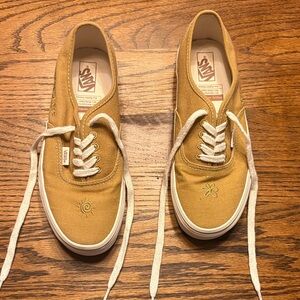 Vans Tan Canvas Women's Shoes